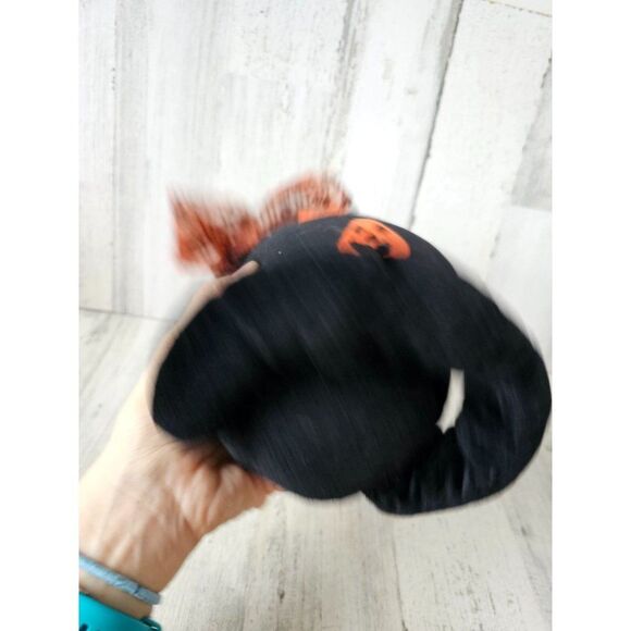 Shabby chic cat Halloween decor plush bean - Picture 8 of 9